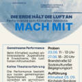 Die Erde hält die Luft an